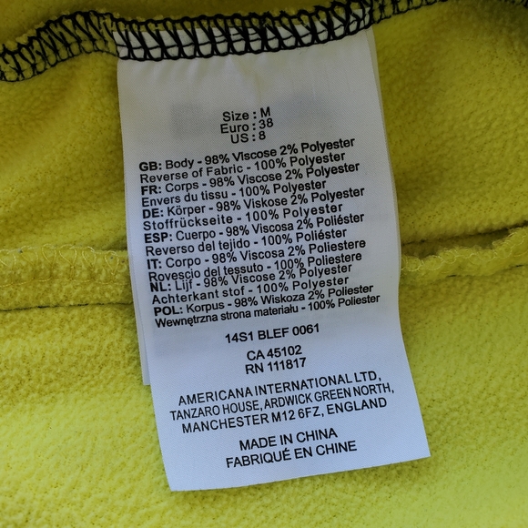 Bench Zip Up Hoodie Women's Size Medium Zip Sweatshirt Colour Block Grey Black - Picture 14 of 16